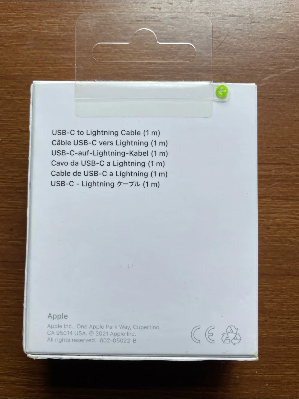 NWT Apple 1m USB-C to Lightning Cable - Charging Cord
